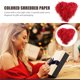 thumbnail image 5 of unbranded 1Pqt Papel Triturado Rojo Reutilizable Para De Regalos Con Textura Y Duradera, 5 of 6