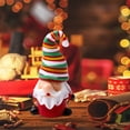 thumbnail image 4 of LLQKIGS Christmas Glass Ornament Christmas Tree Santa Home Cartoon Mini Desktop Ornament Car Ornament Middle Finger Abstract Decorative Objects Solar Outdoor Statues for Garden Large Garden Statues, 4 of 4