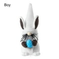 thumbnail image 1 of Gnome Doll Cartoon Bunny Ears Festival Decor Soft Texture Faceless Gnomes Doll Ornament for Easter, 1 of 8