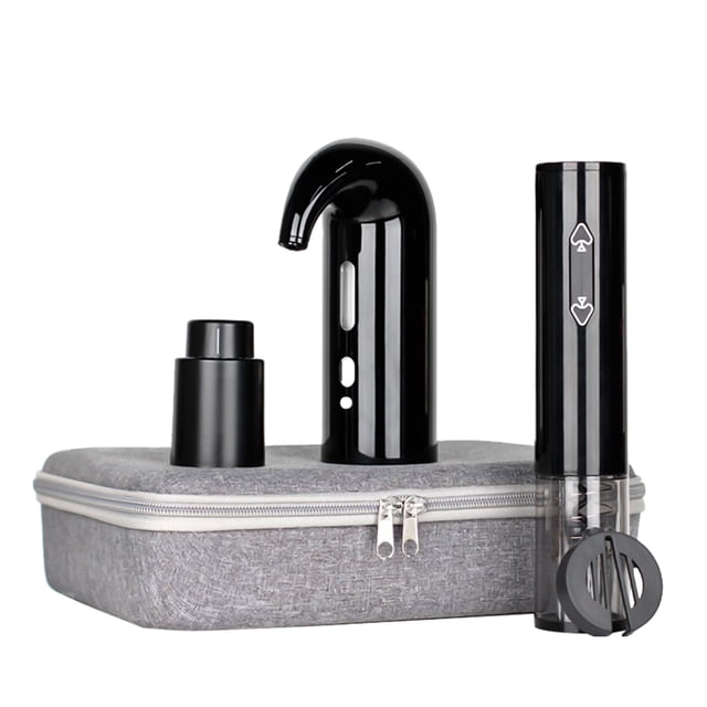 Amdohai Wine Gift Set with Battery Powered Electric Wine Bottle Opener +
