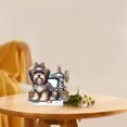 thumbnail image 4 of Adorno Perro Sastre Wdftyju Diamante Brillante Una Cara + Diamante Forma Especial, 4 of 9