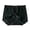 Black, variant on Seamless High Waist Panties No Show Underwear Breathable Silk Blended Comfortable Stretch Fit Remote Panties for Women Pleasure