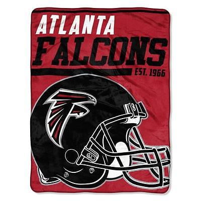 Atlanta Falcons Body Pillow - NFL Atlanta Falcons “40-Yard Dash” 46”x 60” Micro Raschel Throw