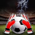 thumbnail image 2 of Gants de Gardien de But de Soccer pour Jeunes avec Protection des Doigts et Double Protection des Poignets, 2 of 3