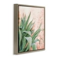 thumbnail image 3 of Stupell Industries Green Succulent Plant Leaves Botanical & Floral Painting Brown Floater Framed Canvas Art Print Wall Art, 18 x 18, 3 of 9