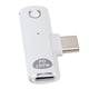 thumbnail image 1 of USB C Al Adaptador De Cargador De Auriculares, Aleación De Aluminio USB C Macho A 3,5 Mm Hembra, 100W PD 20V5A, Chip DAC, Control De Volumen Compatible Con PD QC 100W 65W 45W, 1 of 7