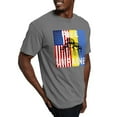 thumbnail image 4 of CafePress - Free Ukraine Stop War T Shirt - Mens Comfort Colors Shirt, 4 of 5