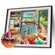 thumbnail image 2 of Cuadros Decorativos Kit de pintura de diamante de taladro redondo completo 5D decoración de cocina para regalos de adultos Ndcxsfigh Nuevos Originales, 2 of 9