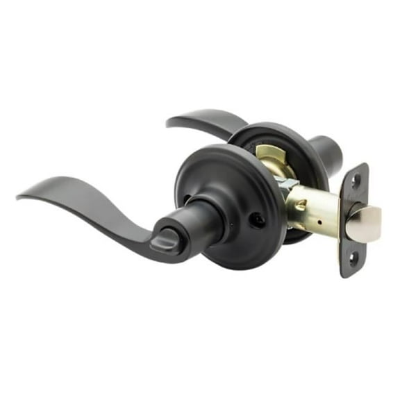 Copper Creek WL2230BC Waverly Door Lever Black