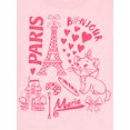 thumbnail image 3 of The Aristocats Marie Toddler Girls Graphic Tee and Biker Shorts Set, 2-Piece, Sizes 12M-5T, 3 of 7