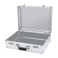 thumbnail image 2 of Caja de herramientas de aluminio,Caja de aleación de aluminio,Maleta de viaje portátil,Estuche de transporte de aluminio para reparadores domésticos y contraseña XL, 2 of 8