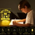 thumbnail image 2 of YSTIAN Can't Hear You I'm Gaming Night Light 16 Colors Changing with Remote&Touch Models Bedside Room Video Games Decor 3D Illusion Lamp as Men Gamers Teenagers and Kids Chritmas Birthday Gifts, 2 of 7