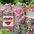 thumbnail image 2 of Valentines Day Flags for Outdoors 28x40 Double Sided Large Happy Valentine''s Day House Flags Burlap Farmhouse Rustic Welcome Decorative Holiday Flags for Porch Decor Outside Decoration Rose Heart, 2 of 6