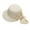White, variant on Yuelianxi Summer Hats for Women Wide Bongrace Women Straw Beach Hat Little Girl Sun Cap Foldable Ladies Hats