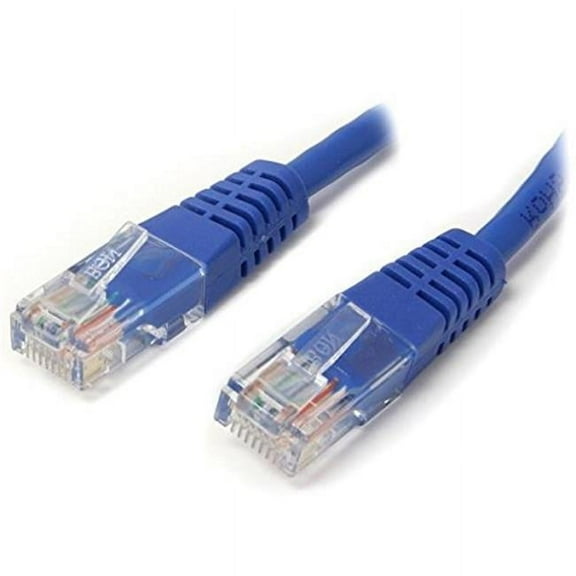8 ft. Blue Molded Cat5e UTP Patch Cable