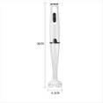 thumbnail image 4 of Hand Blender Kitchen Food Vegetable Grinder Food Mixer Purees Smoothies Shakes Sauces Soups Sage US Plug Green,1 * Cooking mixer,Green, 4 of 6