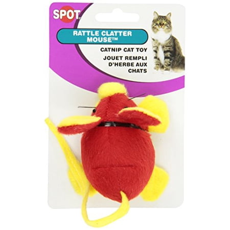 Ethical Pet - Rattle Clatter Mouse With Catnip