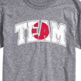 thumbnail image 3 of Instant Message - Team Japan - Japanese Flag - Sports - Men's Short Sleeve Graphic T-Shirt, 3 of 6