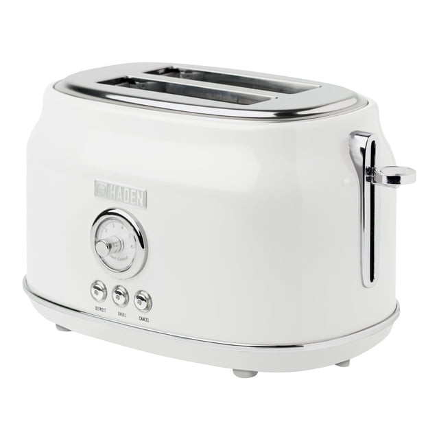 Tostadora Haden Dorset para 2 Rebanadas con Ranura Extra Ancha y 6 Niveles de Dorado