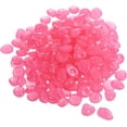 thumbnail image 1 of MECCANIXITY 200pcs Glow Rocks 13-17mm Glow Pebbles Decoration in The Dark Luminous Stones Decor DIY Decorative Pink for Garden, Potted Plant, Fish Tank, 1 of 8