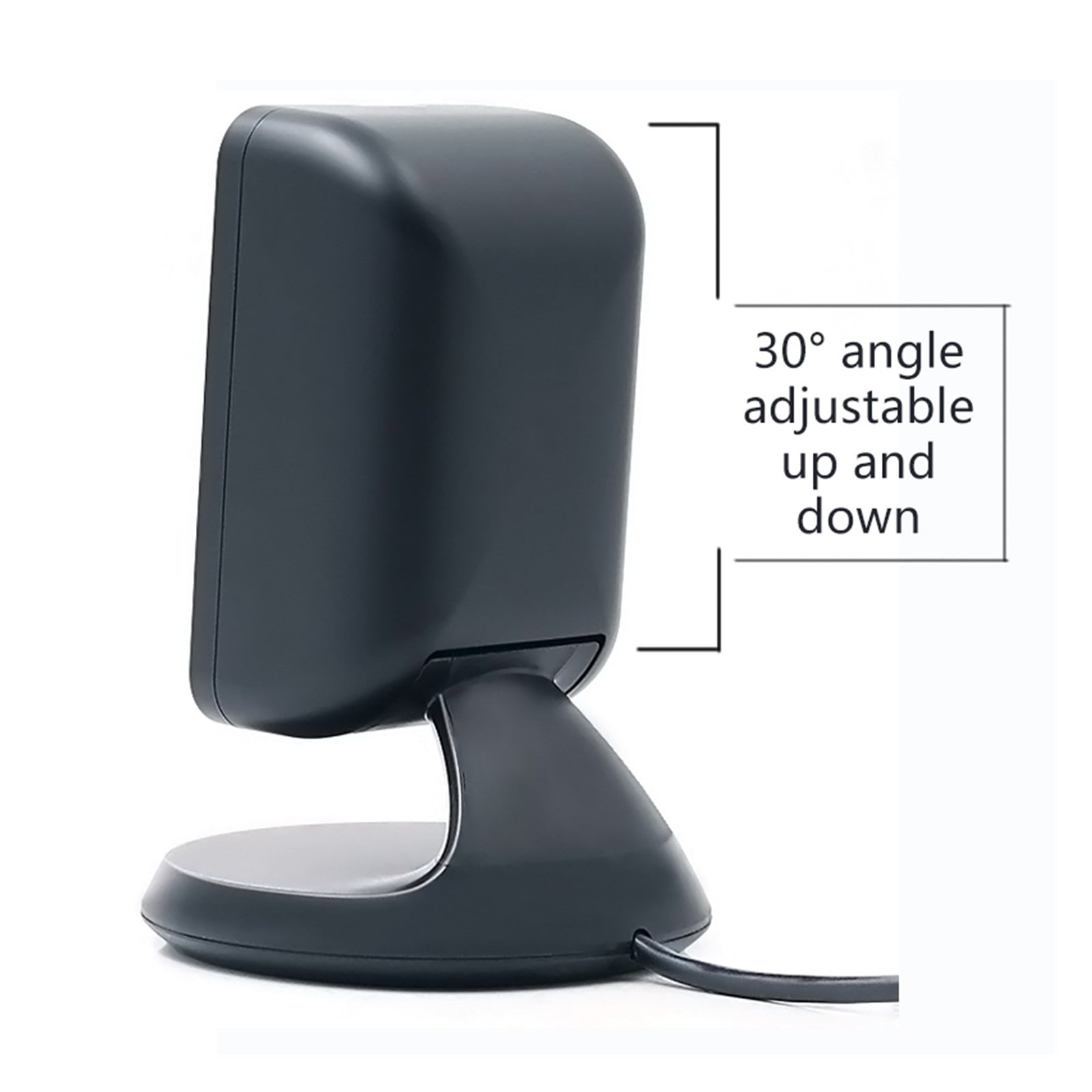 Barcode Scanner 2D All-round Desktop Automatic Sensing Data Matrix Reader Supermarket Usb Barcode Reader 1D 2D QR Code ,Easy to Operate