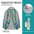 thumbnail image 5 of Abstract Dog Art Ergonomic Backpack - Waterproof & Versatile for Commuters, 5 of 6
