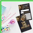 thumbnail image 4 of Mystery Escape Birthday Invitation Set - 20 Fill-In Cards with Envelopes for Kids' Parties, Perfect for Adventure-Themed Celebrations and Fun Gatherings, 4 of 5