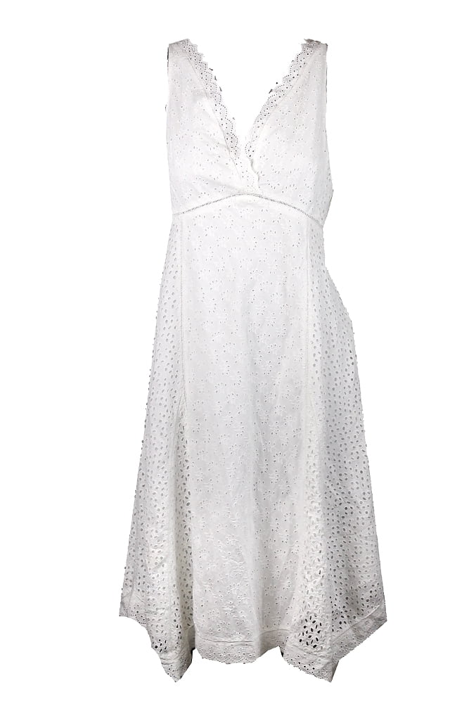 ralph lauren white eyelet dress