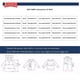 thumbnail image 3 of Traje De Baño Para Niñas Traje De Baño Para Bebés Tirantes Estampado A Cuadros Traje De Baño Dividido Diadema Conjunto De Tres Piezas Rojo Odeerbi LM103-10037, 3 of 9