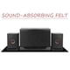 thumbnail image 5 of Tela fonoabsorbente para altavoces: Cubierta acústica de fieltro de repuesto para cajas de altavoces y paneles de insonorización., 5 of 7
