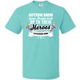 thumbnail image 3 of Inktastic Autism Awareness Autism Mom with Puzzle Ribbons T-Shirt, 3 of 5
