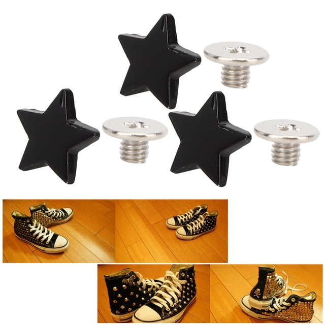 Botón de remache en forma de estrella, 20 piezas de remaches en forma de estrella, accesorios para ropa, botón de remache, funcionamiento suave