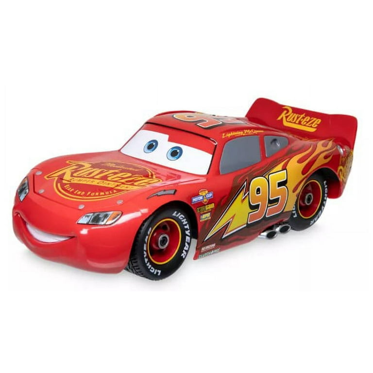 Disney Pixar Cars Kids Vehicle: Lightning McQueen Build to