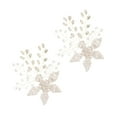 thumbnail image 4 of 1 Pair Shiny Decorative Shoe Buckles Charming and Elegant Rhinestone Shoe Clip, 4 of 8