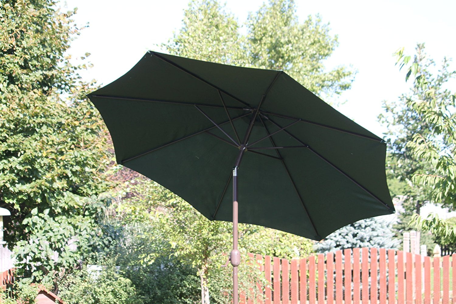 Premium Market Outdoor Patio Umbrella FOREST GREEN (Crank & Tilt
