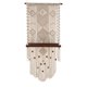 thumbnail image 1 of Estante de pared de tapiz Estante de pared bohemio, macramé, cuerda tejida a mano, decoración de pared, decoración artística, libros, jarrón, exhibición, dormitorio, baño, flor Fanmusic Estante de pared de tapiz, 1 of 7