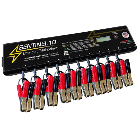 Dual Pro S10 Sentinel 10 Channel Trickle Charger