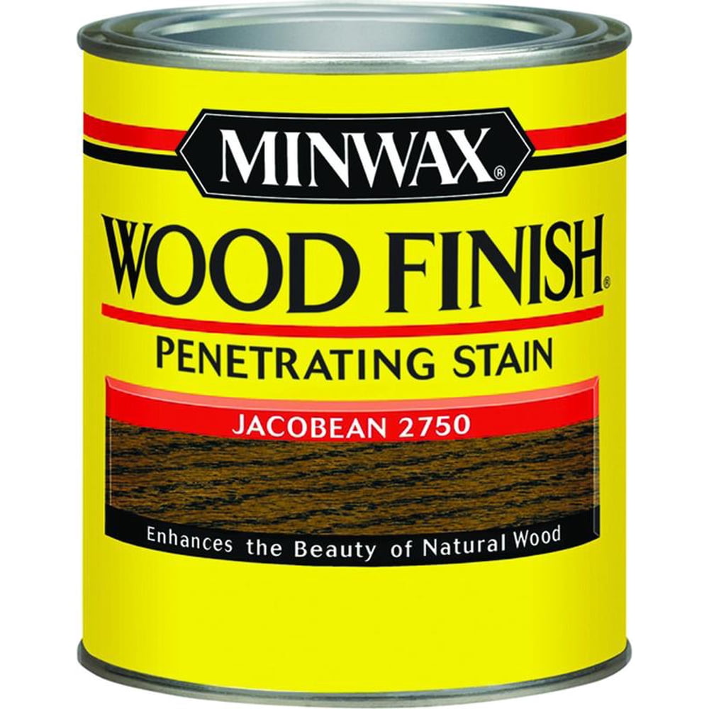 New Minwax 70014 Jacobean Wood Finish Stain Quart Oil Based