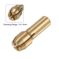 thumbnail image 4 of Uxcell 1.8mm Brass Drill Chucks Collet Bit Sets for Rotary Tools, 4.3mm Shank 10 Pack, 4 of 6