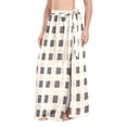 thumbnail image 2 of Women Sarong Wraps Art Checkered Swimsuit Beach Pareo Bikini Coverups Skirt M, 2 of 7