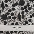 thumbnail image 3 of Zelouf Onika 3D Floral Embroidery On Mesh  , Sewing, DIY, Crafts Fabric by the Yard, Black, 7 Yard, 3 of 5