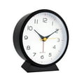 thumbnail image 2 of Dvkptbk Small Battery Powered Analog Alarm Clock Lights Up Demand with Silent No Ticking Sound, 2 of 6