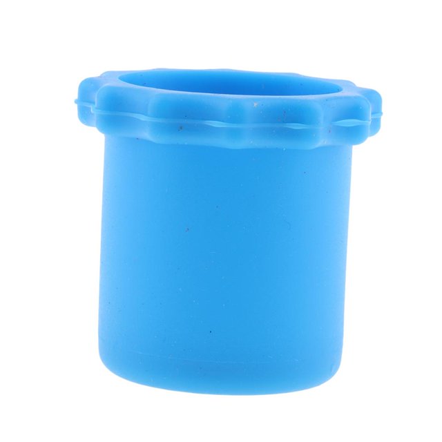 Parte inferior de Mic sin hilos del silicón anti-Rolling del silicón para el Mic azul Fanmusic Parte inferior de Mic sin hilos del silicón