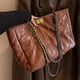 thumbnail image 4 of La bolsa de asas del bolso del bolso de la cartera de la PU de las mujeres con la bolsa de asas de desplazamiento de cadena, 4 of 5