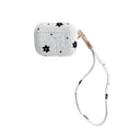 thumbnail image 7 of Compatible with AirPods 4th Generation Case for Women Girls, Stylish Flower Texture Protective Earbuds Cover Dustproof Anti-Scratch with Hand Strap Case for Apple AirPods 4 2024, White, 7 of 7
