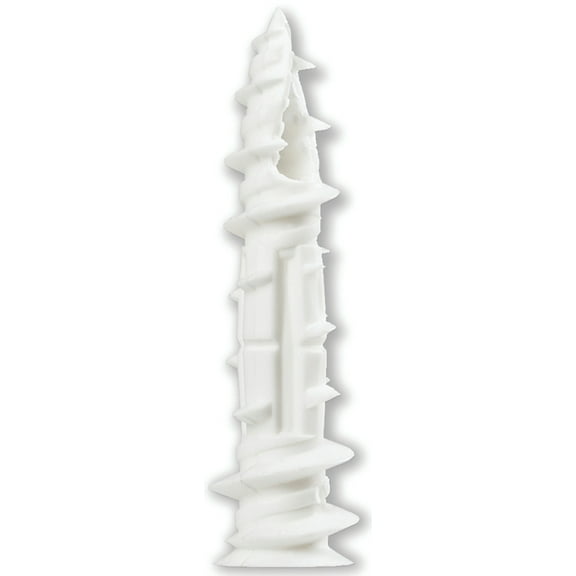 Cobra Anchors 753S Wall Anchor, 2-1/4 in L, Nylon, 85 lb