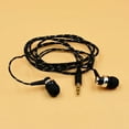 thumbnail image 5 of TONAIN In-Ear Earbuds with Tangle-Resistant Cord, Black, Stereo Sound, Braided Cable, 5 of 6