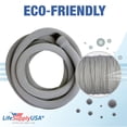 thumbnail image 2 of 35ft Washable Knitted Hose Sock Cover Replacement for Central Vacuum Cleaner with Application Tube - Protects Walls, Floors, & Furniture by LifeSupplyUSA, 2 of 4