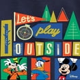 thumbnail image 3 of Disney - Lets Play Outside - Toddler & Youth Crewneck Fleece Sweatshirt, 3 of 5