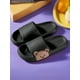 thumbnail image 3 of Fashionable Slides For Women, Cartoon Bear Pattern Single Band EVA Slippers, 3 of 4